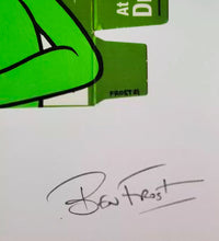 Load image into Gallery viewer, Ben Frost - IT'S NOT EASY BEING GREEN (Kermit , sesame street)