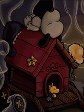 Load image into Gallery viewer, MACKCHA, Peanuts - A LIGHT IN THE DARK ( Glow in Dark, Snoopy, Peanuts)