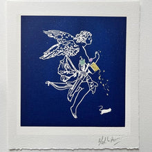 Load image into Gallery viewer, Blek Le Rat - Out of Weapons (Blue)