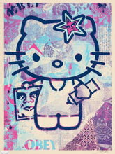 Load image into Gallery viewer, Shepard Fairey - We The People ( Purple , Hello Kitty )