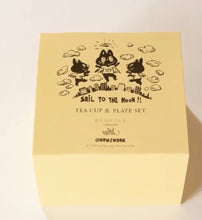 Load image into Gallery viewer, Kasing Lung - “Sail to the Moon” Tea Cup & Plate Set (Landmark HK)