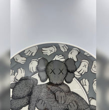 Load image into Gallery viewer, KAWS - NGV GALA Plates (White & Black) (Complete set of 2)