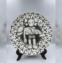 Load image into Gallery viewer, KAWS - NGV GALA Plates (White & Black) (Complete set of 2)