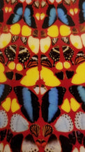 Load image into Gallery viewer, Damien Hirst - Beautiful, amore, gasp, eyes going into top of head and fluttering - Plate ( butterflies ) ( mandala)