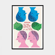 Load image into Gallery viewer, David Shrigley - Gemini (We Are Not Weird Please Do Not Call Us Weird We Are Twins)