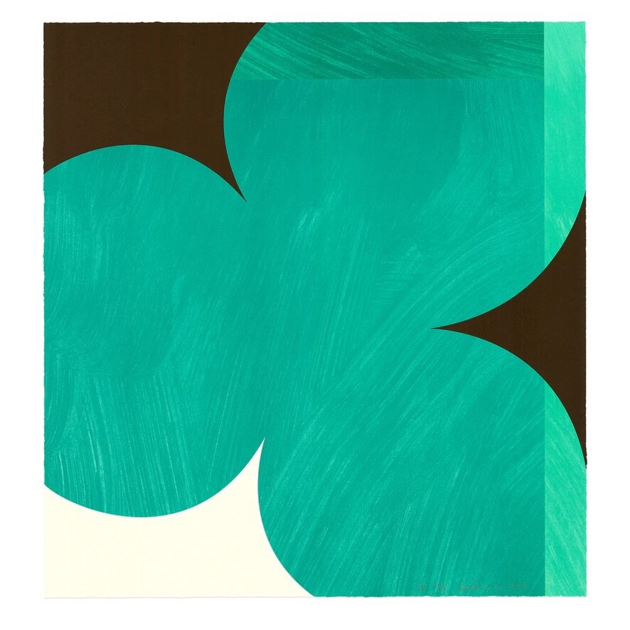 SARAH CROWNER: UNTITLED (GREEN CLOVERS)