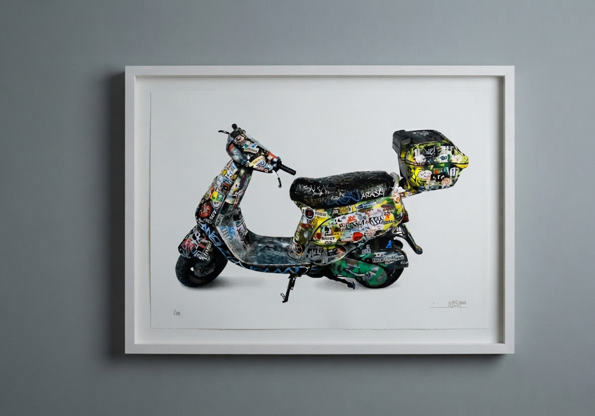 Invader - Scooter (Vespa, Moped)