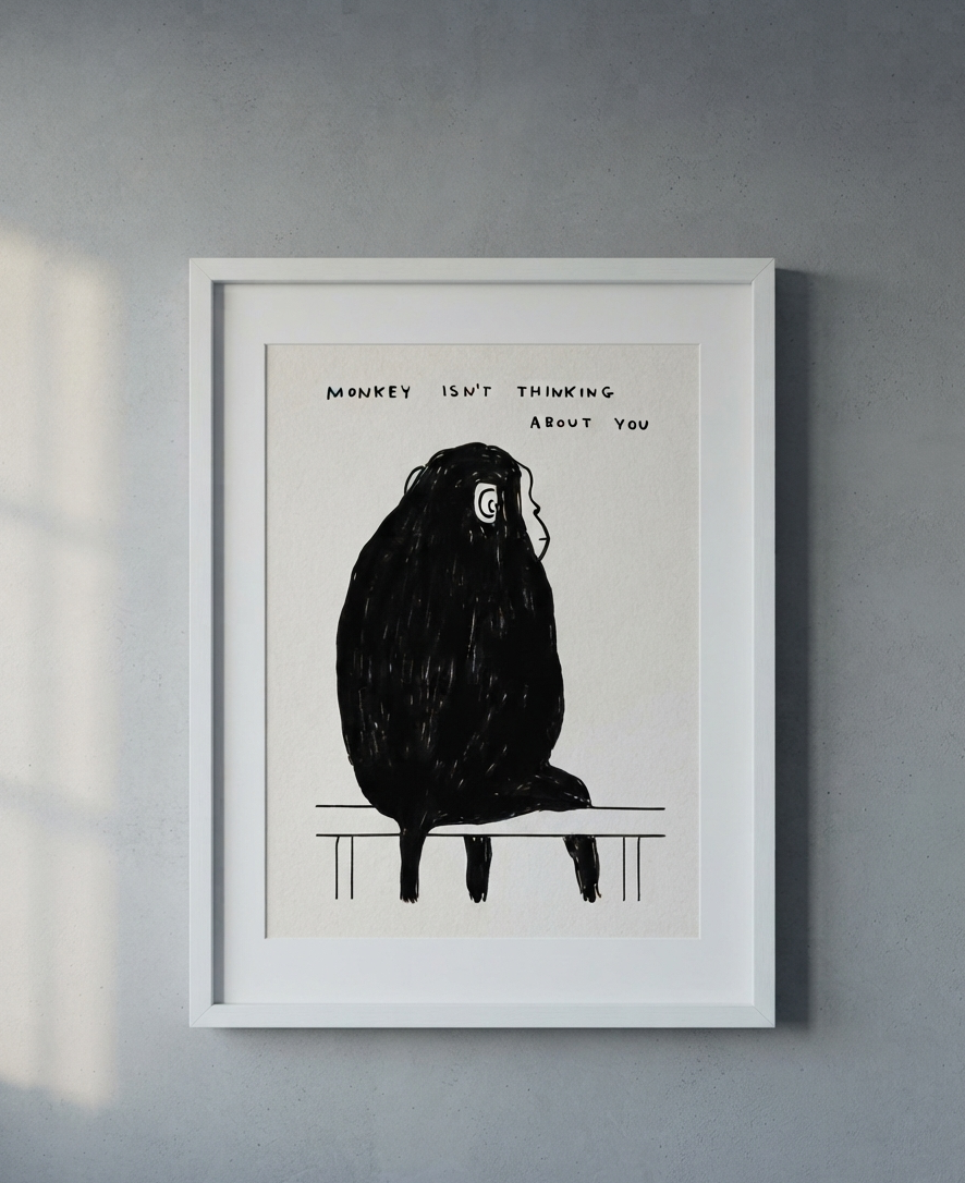 David Shrigley - Monkey Isn't Thinking About You – Toyol Toys