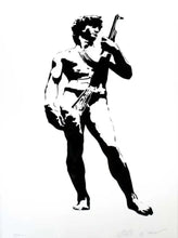 Load image into Gallery viewer, Blek Le Rat - David With Kalashnikoff