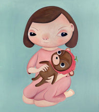 Load image into Gallery viewer, Javier Gonzalez Burgos - Girl with Lychee