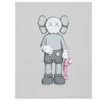 Load image into Gallery viewer, Kaws - Share (Print, grey, gray, pink)
