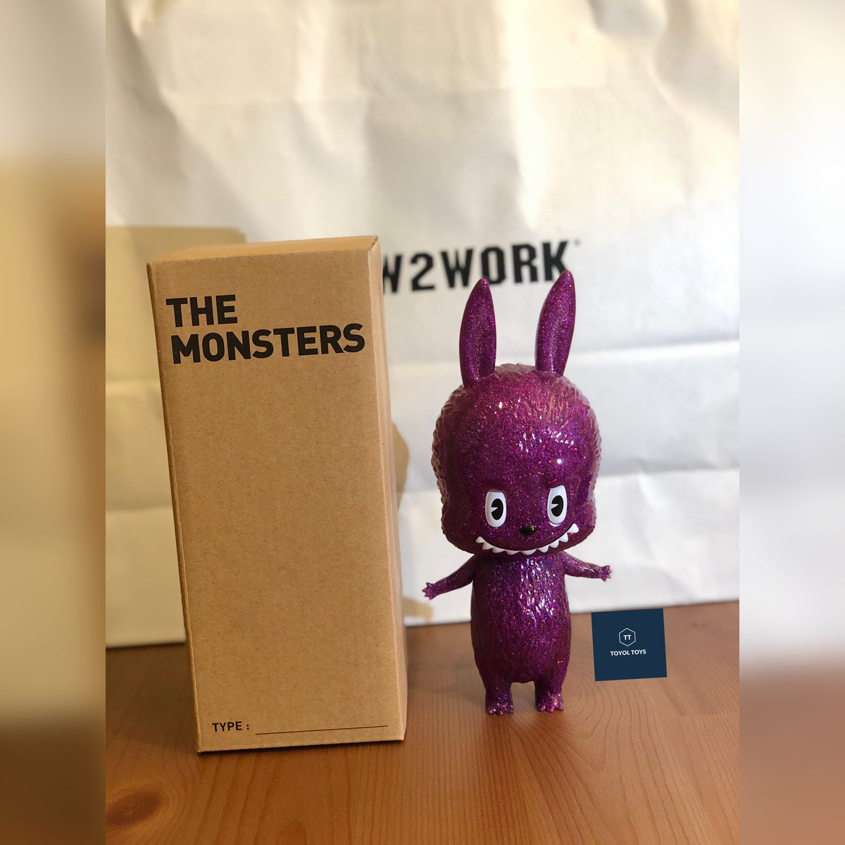 Kasing Lung - Labubu Glitter Purple (Zimomo) – Toyol Toys