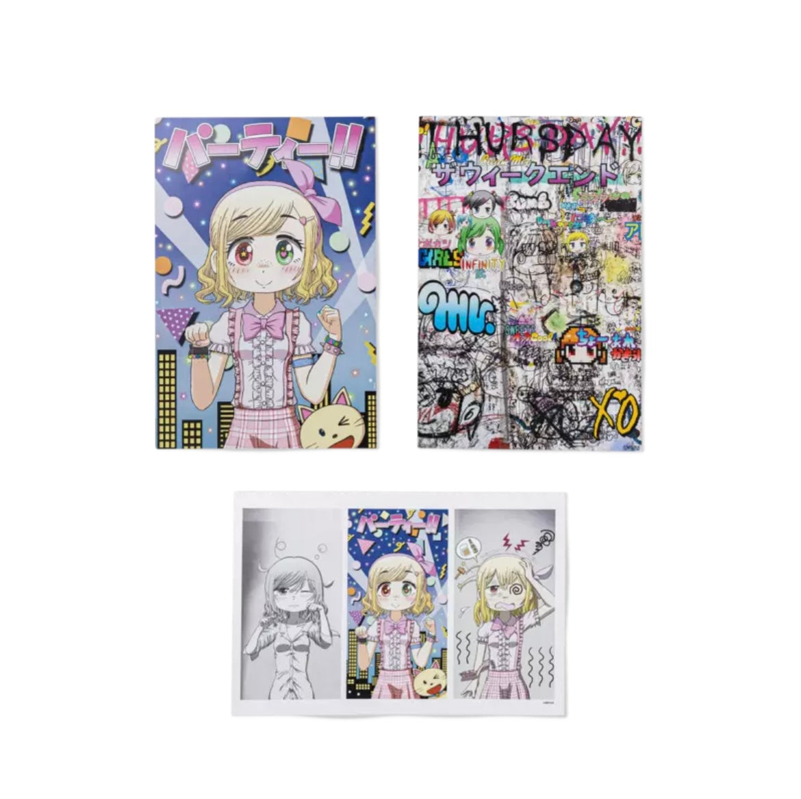 MR. X The Weeknd 'THURSDAY' Print (Set of 3) – Toyol Toys