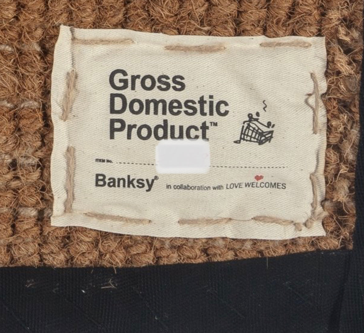 Banksy Welcome Mat Brown - US