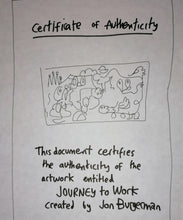 Load image into Gallery viewer, Jon Burgerman - Journey to Work