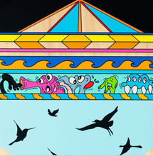 Load image into Gallery viewer, Erik Parker - Wood Panel Set A & Set B. ( Complete set of 2)