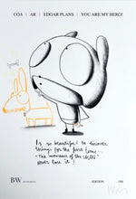 Load image into Gallery viewer, Edgar plans - “You Are My Hero”