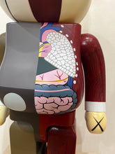 Load image into Gallery viewer, KAWS- Bearbrick Dissected Companion (Brown) 1000%