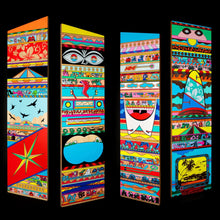 Load image into Gallery viewer, Erik Parker - Wood Panel Set A & Set B. ( Complete set of 2)