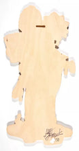 Load image into Gallery viewer, Matt Gondek - Nuclear Simpson Family ( Wood Cut )