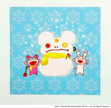 Load image into Gallery viewer, Takashi Murakami - Snow, Moon, and Flower: Snowman with Kaikai and Kiki