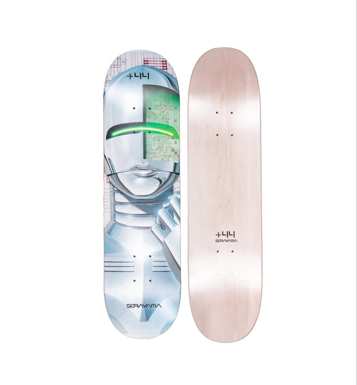スケートボード Sorayama Hajime skate board Medicom x SYNC x Hajime Sorayama Men Command Skateboard Deck