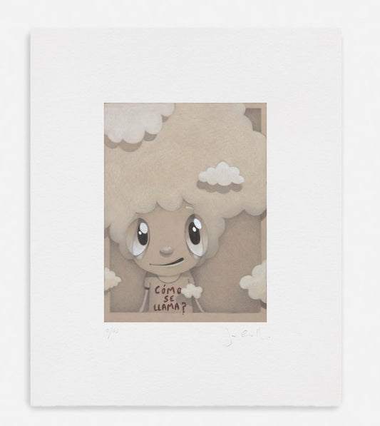 Javier Calleja -Cómo se llama? (White, Hand-Finished)