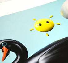 Load image into Gallery viewer, Cesar Piette - Plastic Country (Black Swan)
