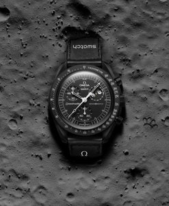 Omega x swatch x Snoopy MISSION to MOONPHASE Secret Moonswatch Black