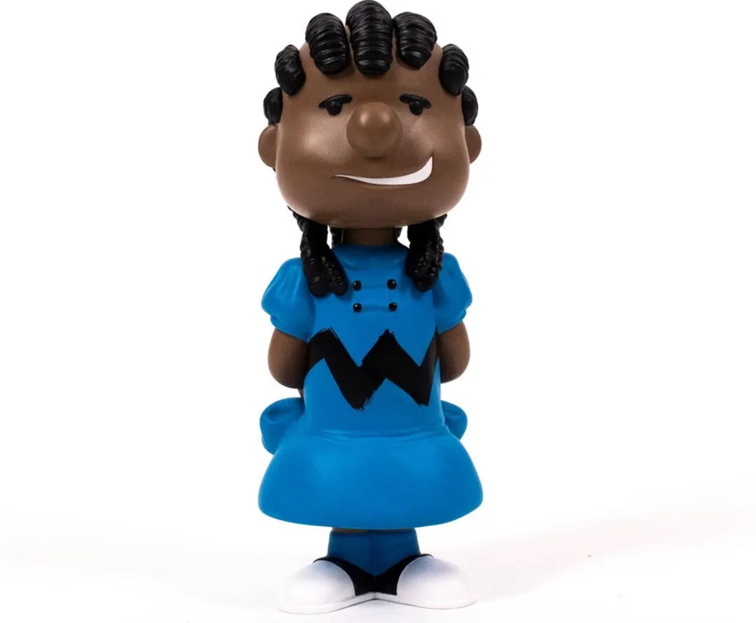 Robert B Moore - Lil Lucy ( Charlie, Brown, Peanuts , Blue Dress, Sculpture )