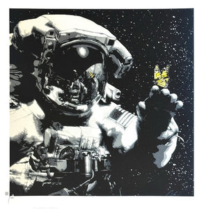 Martin Whatson - Eternal Reflection (Yellow Butterfly, Astronaut)