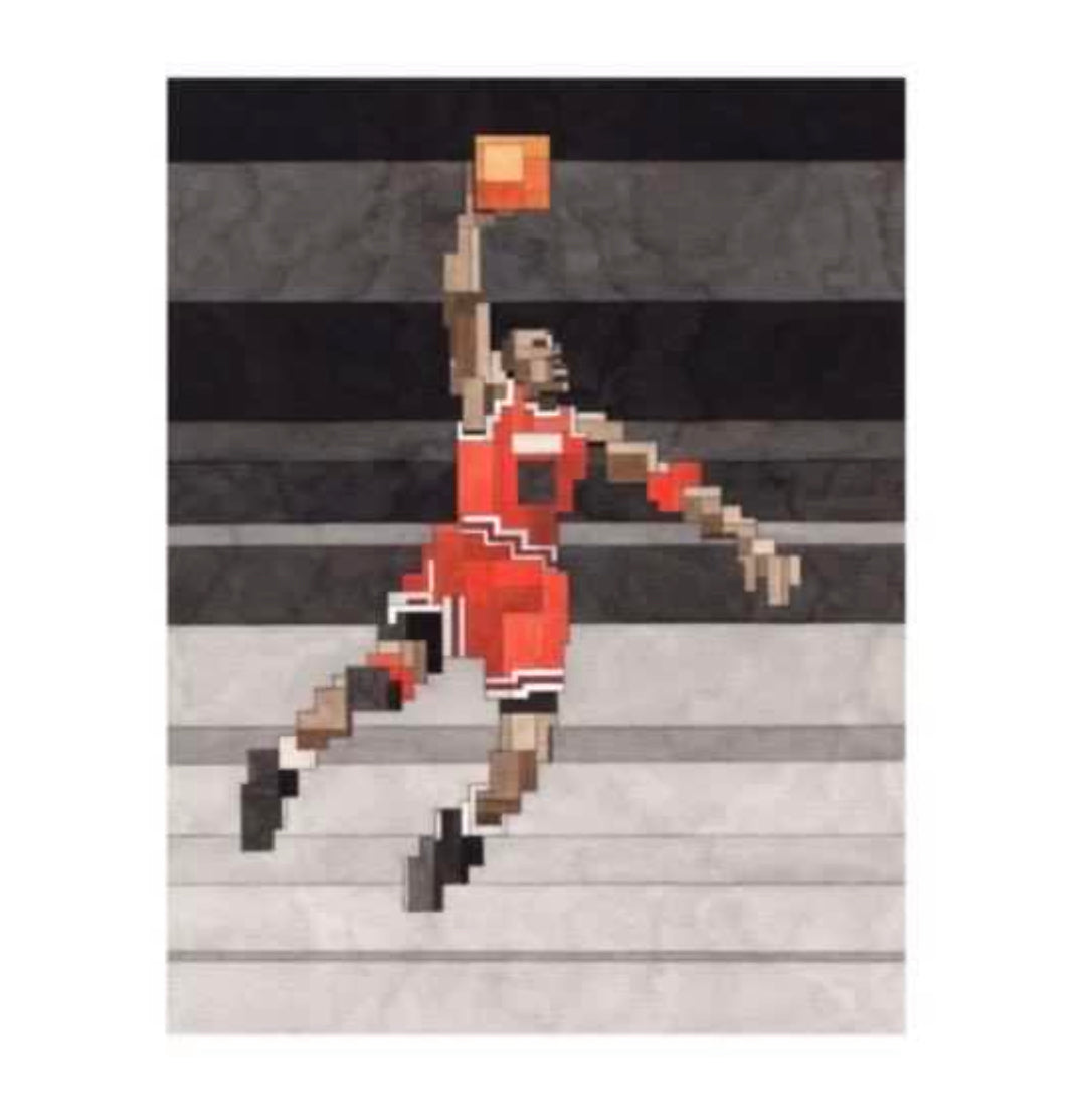 Adam Lister Michael Jordan ジークレープリント