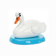 Load image into Gallery viewer, Cesar Piette - Swan (White, Black, Paperweight, set of 2)
