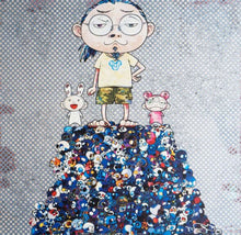 Load image into Gallery viewer, Takashi Murakami - Pom &amp; Me on the Blue Mound of the Dead
