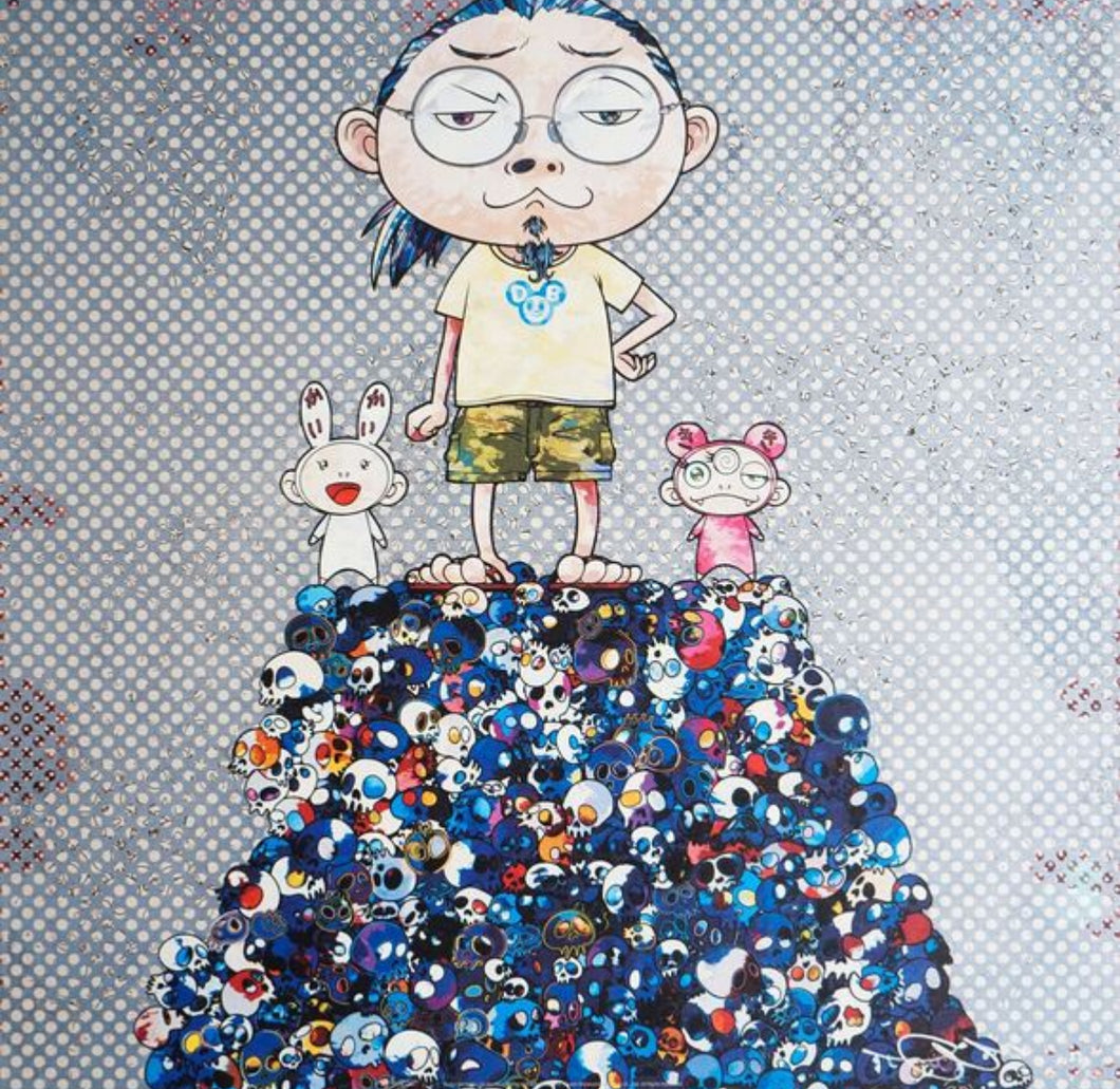 Takashi Murakami - Pom & Me on the Blue Mound of the Dead