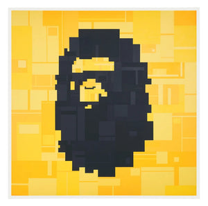 Adam Lister - Bape Head ( Yellow, Black, Bathing Ape)