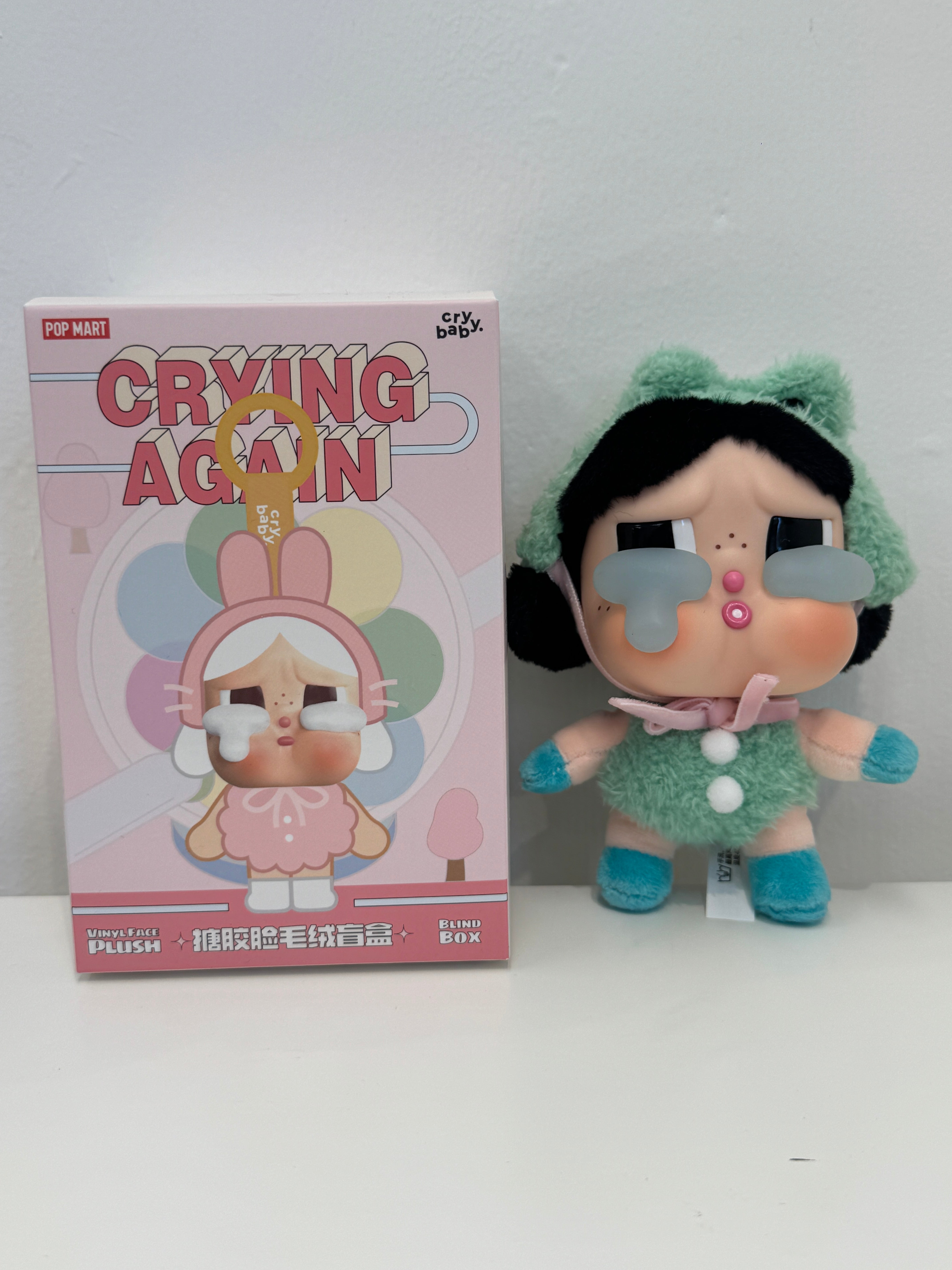 Crybaby Molly - What A Frog (Crying Again, Vinyl Face Plush