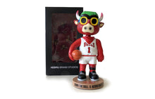 Load image into Gallery viewer, Hebru Brantley - Benny The Bull Bobblehead (Chicago Bulls)
