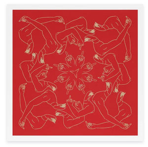 Ai Weiwei - Middle Finger in Red