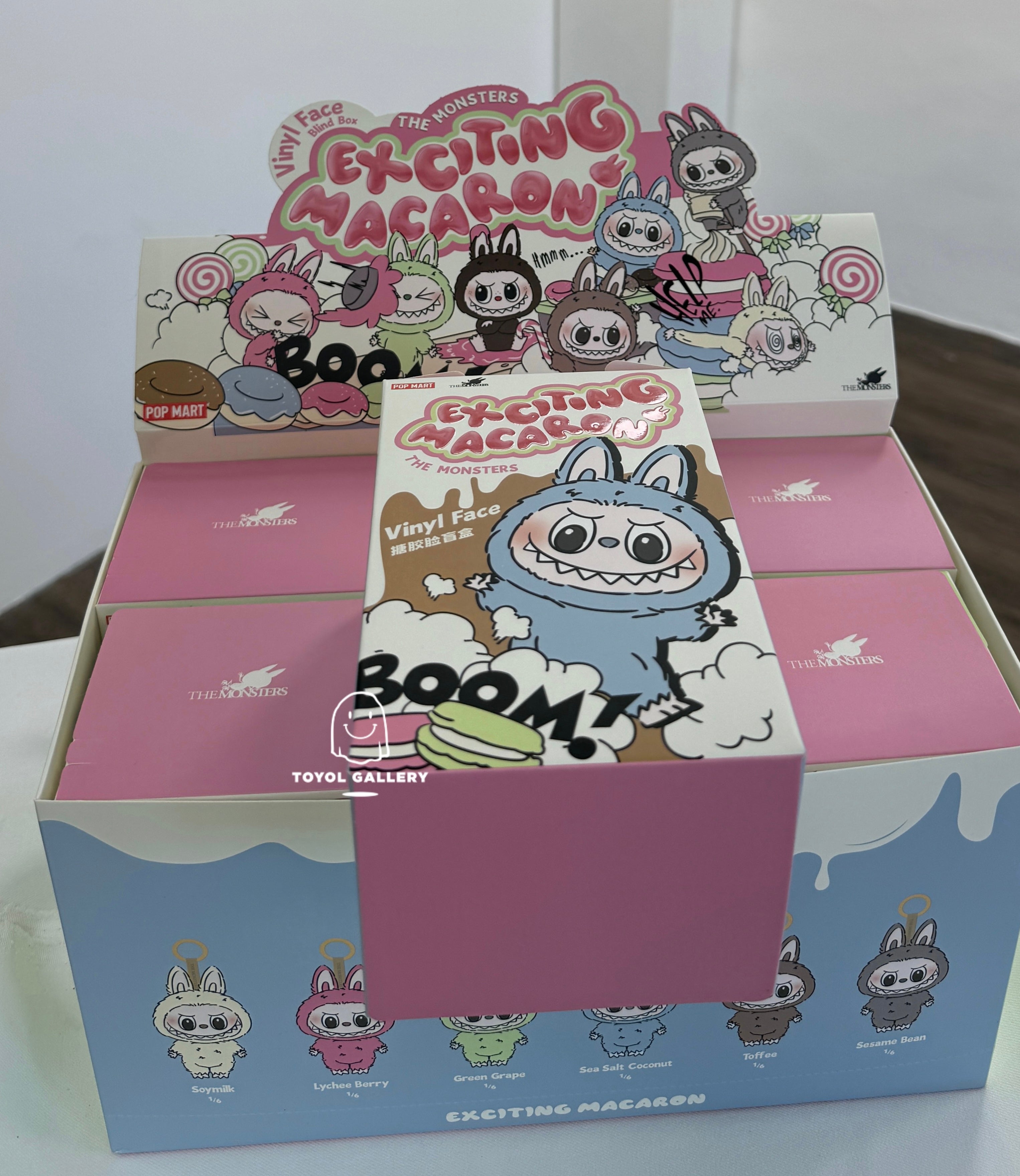 Kasing Lung - Labubu Exciting Macarons (6 blind boxes) – Toyol Toys