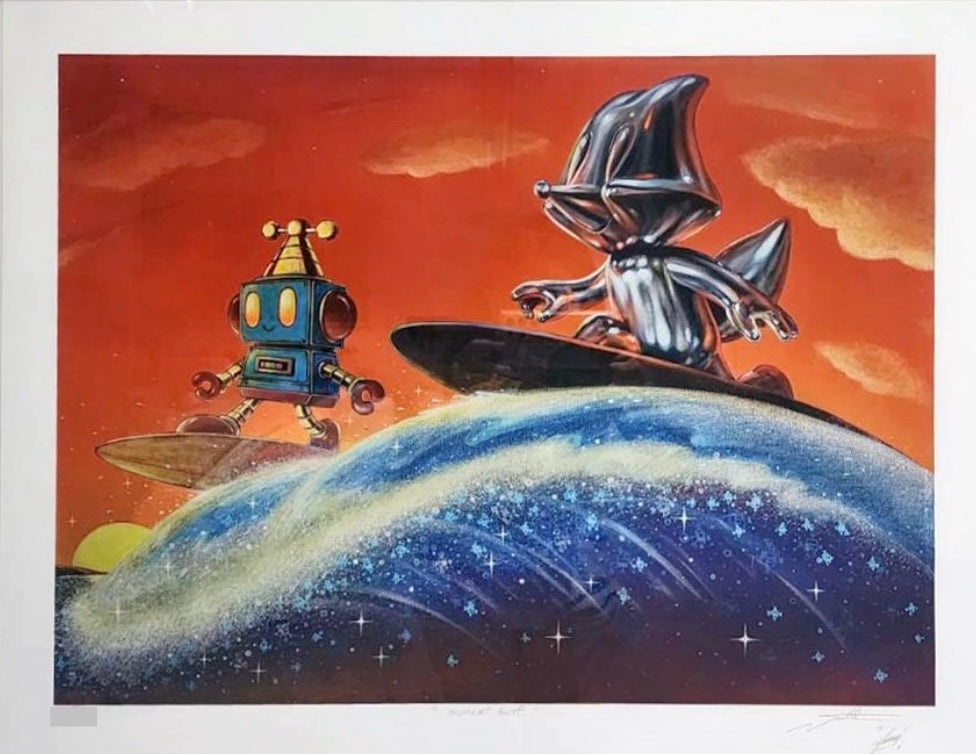 Jittirobot, Cheese Arnon - Sunset Surf