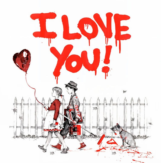 Mr. Brainwash - I'm Yours - I Love You (Red)