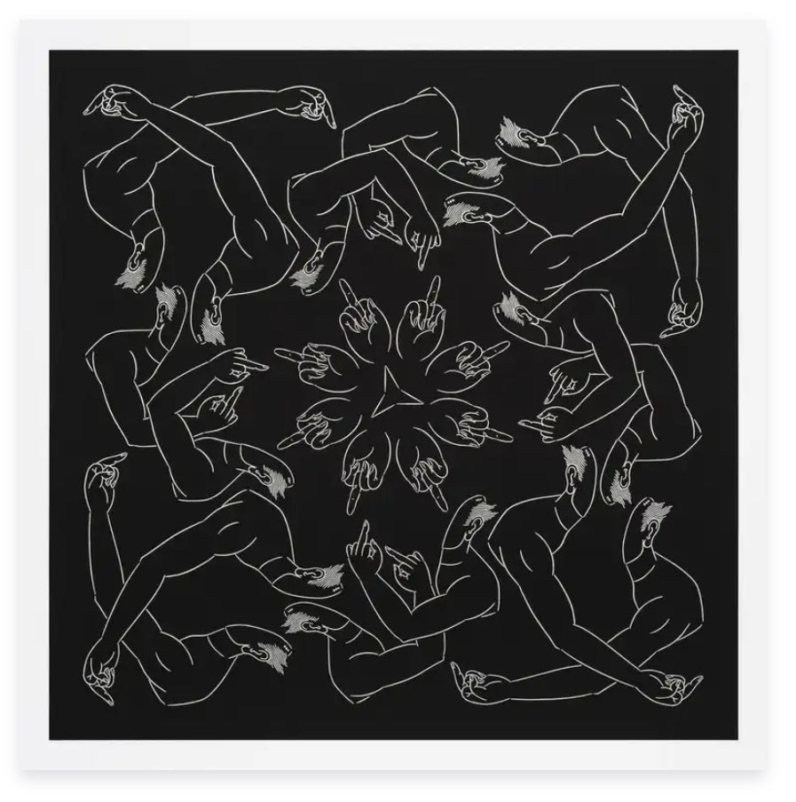 Ai Weiwei - Middle Finger in Black
