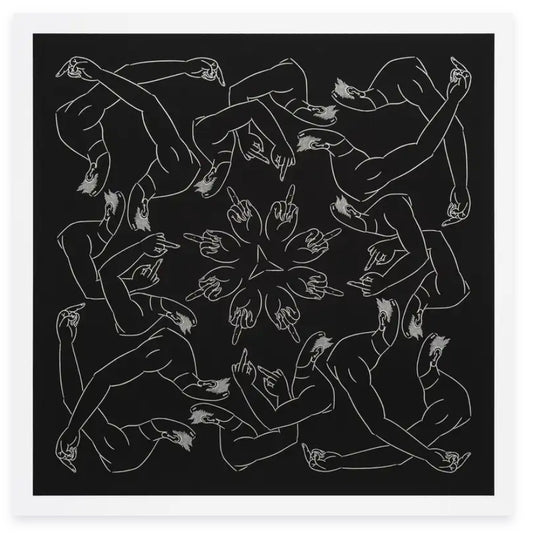 Ai Weiwei - Middle Finger in Black