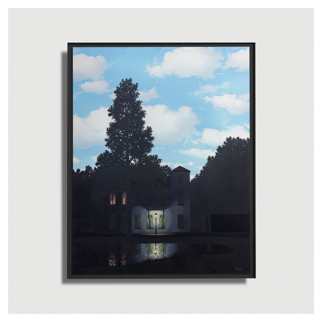 After Rene Magritte -  L’empire des lumieres
