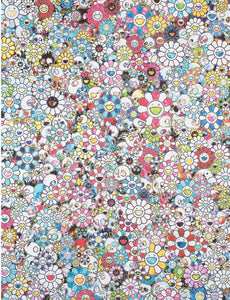 Takashi Murakami - This Merciless World (Flowers, Skulls)