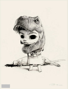 Roby Dwi Antono - Ranger Merah ( Girl, Dino, Head, Monoprint)