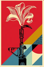 Load image into Gallery viewer, Shepard Fairey - AR-15 Lily (Red)
