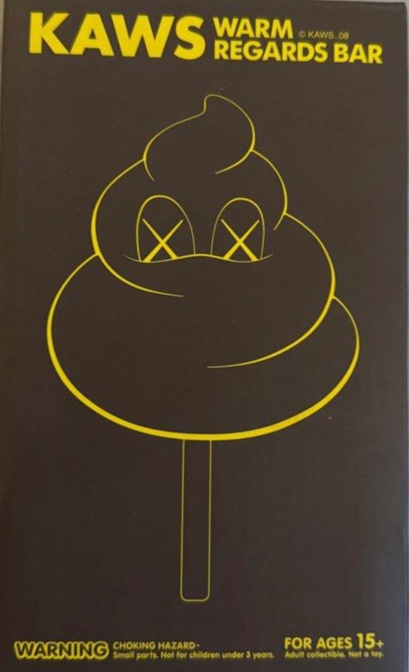 Kaws - Warm Regards Bar ( Ice Cream, Brown) – Toyol Toys