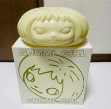 Load image into Gallery viewer, 奈良 美智 Yoshitomo Nara -  Gummi Girl Luminous - Chan (White, Glow in Dark)
